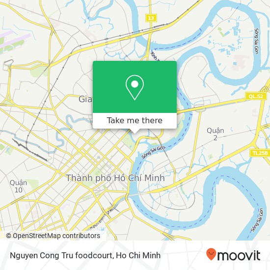 Nguyen Cong Tru foodcourt map