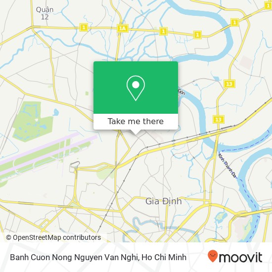 Banh Cuon Nong Nguyen Van Nghi map