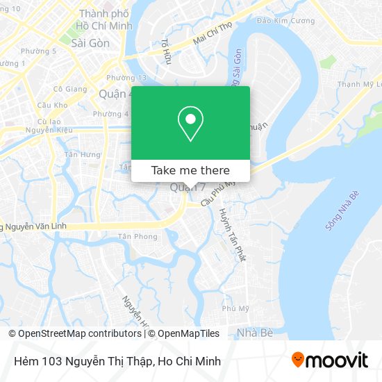 Hẻm 103 Nguyễn Thị Thập map