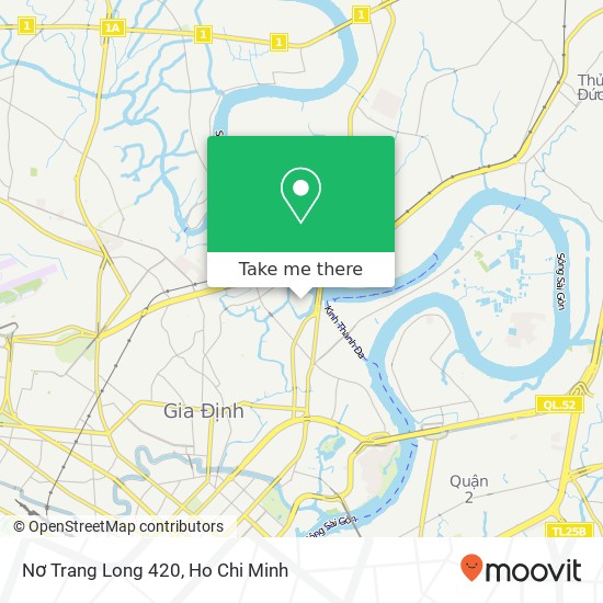 Nơ Trang Long 420 map