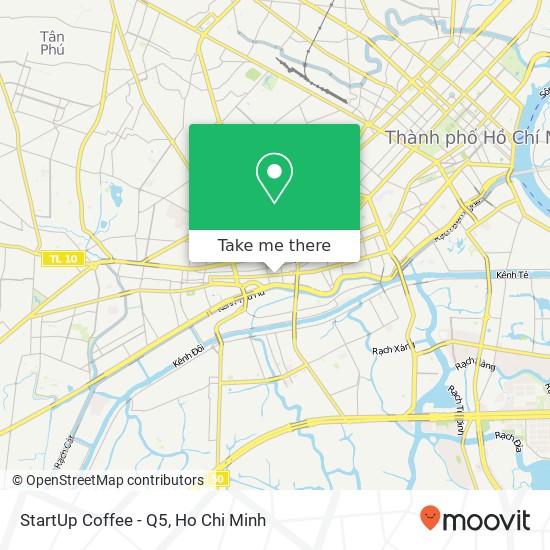 StartUp Coffee - Q5 map