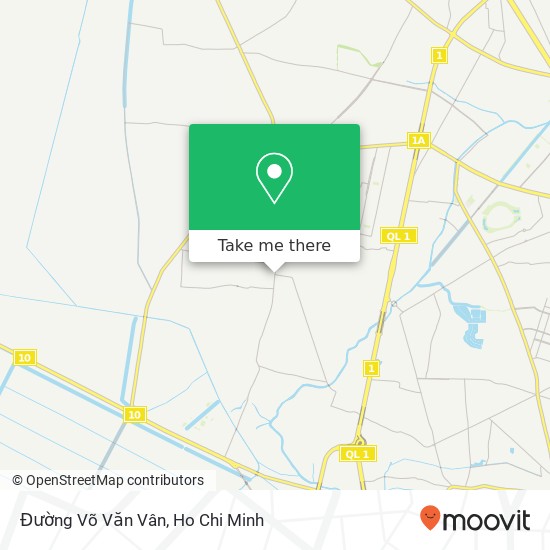 Đường Võ Văn Vân map