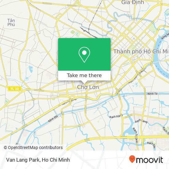 Van Lang Park map