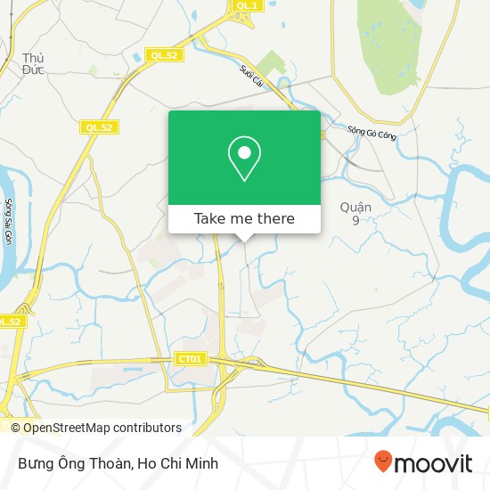 Bưng Ông Thoàn map