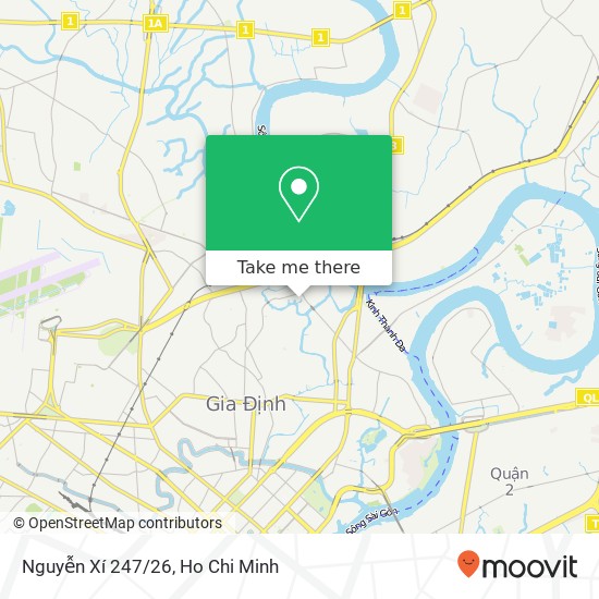 Nguyễn Xí 247/26 map