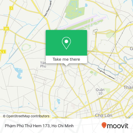Phạm Phú Thứ Hem 173 map