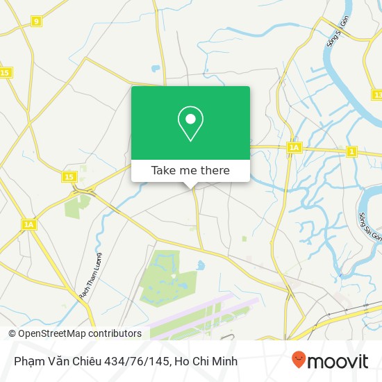 Phạm Văn Chiêu 434/76/145 map