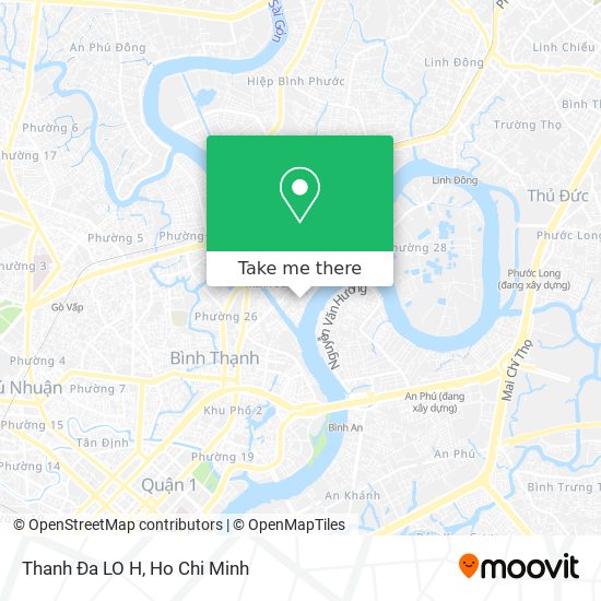Thanh Đa LO H map