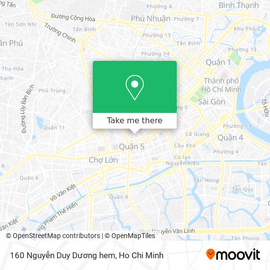 160 Nguyễn Duy Dương hem map