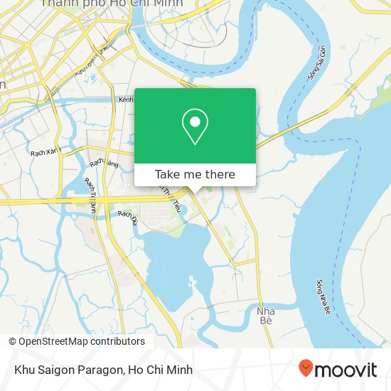 Khu Saigon Paragon map