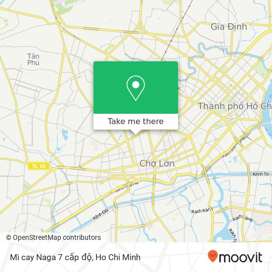 Mì cay Naga 7 cấp độ map