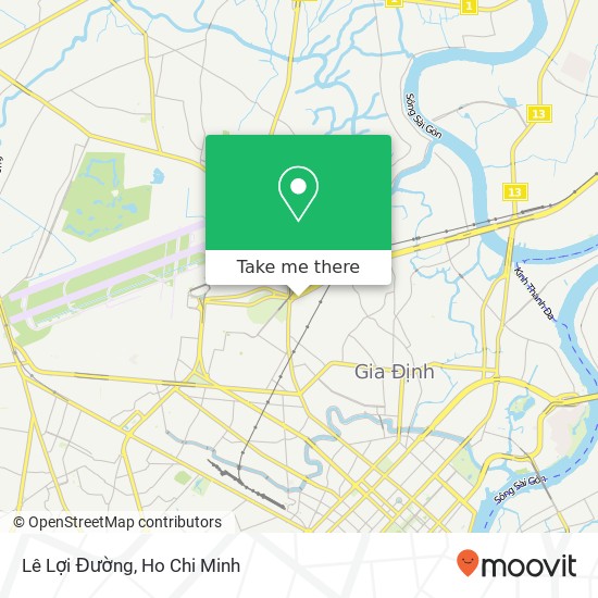 Lê Lợi Đường map