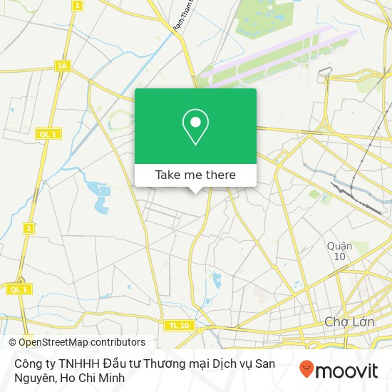 Công ty TNHHH Đầu tư Thương mại Dịch vụ San Nguyên map