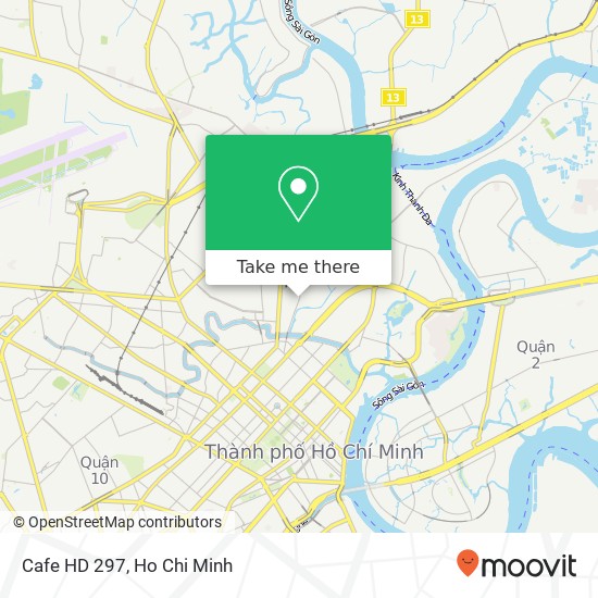Cafe HD 297 map