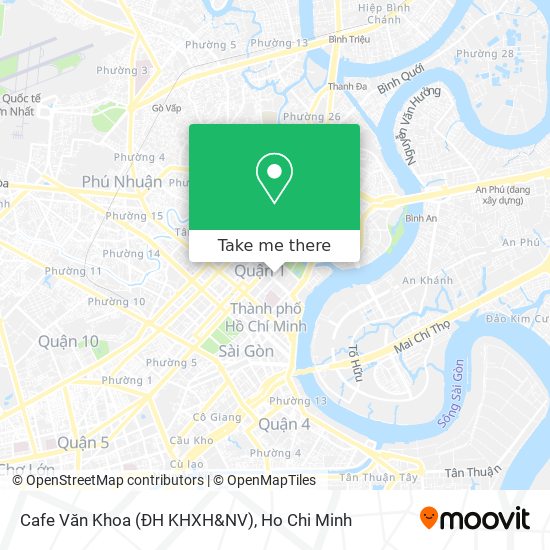 Cafe Văn Khoa (ĐH KHXH&NV) map