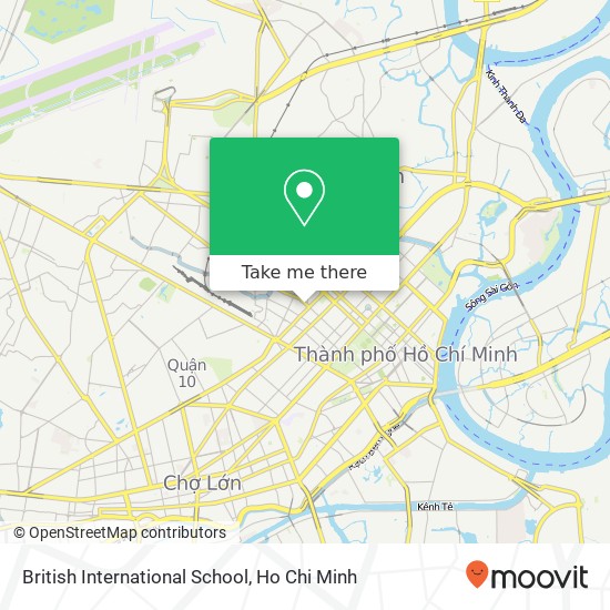 British International School map