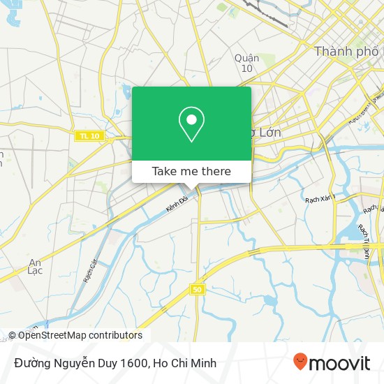 Đường Nguyễn Duy 1600 map