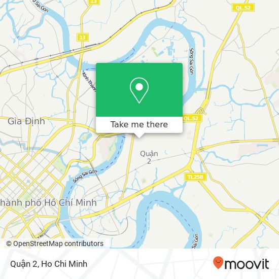 Quận 2 map