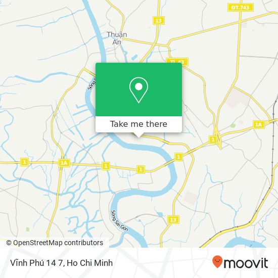 Vĩnh Phú 14 7 map