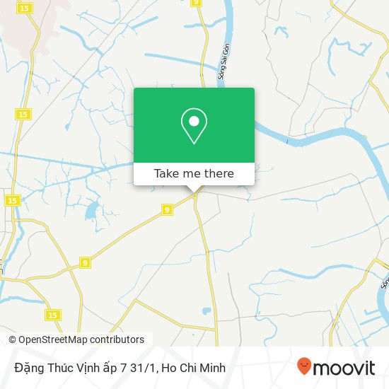 Đặng Thúc Vịnh ấp 7 31/1 map