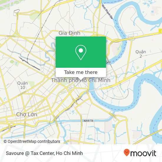 Savoure @ Tax Center map