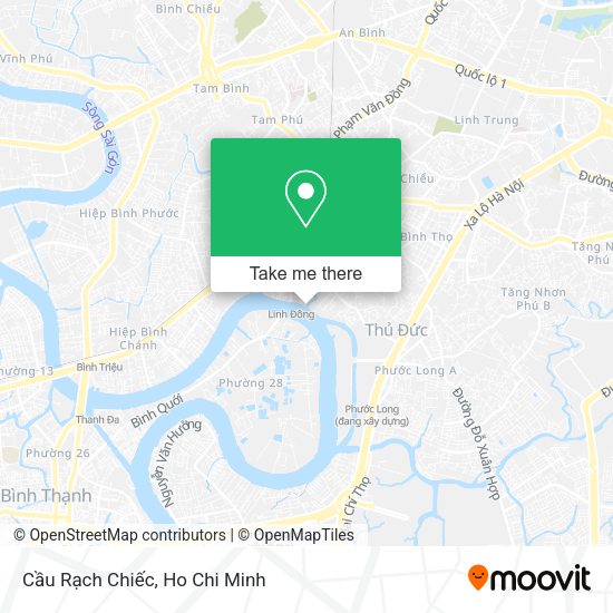 Cầu Rạch Chiếc地圖