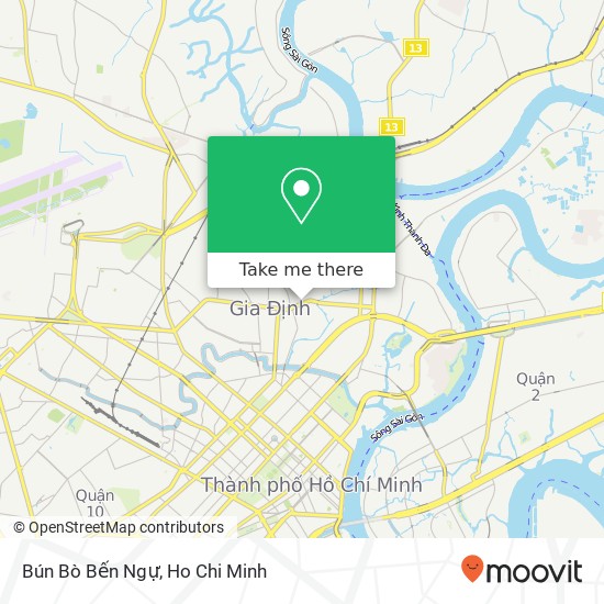 Bún Bò Bến Ngự map