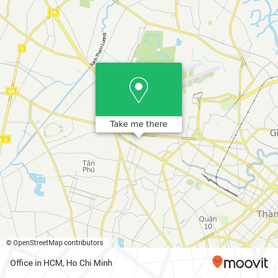 Office in HCM map