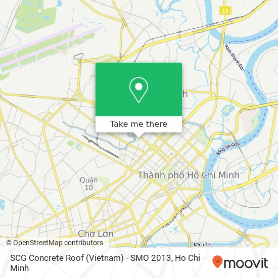 SCG Concrete Roof (Vietnam) - SMO 2013 map