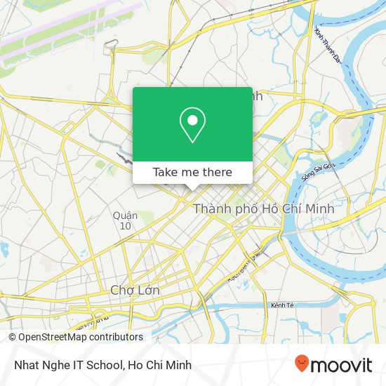 Nhat Nghe IT School map