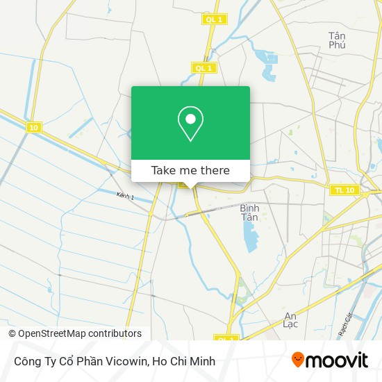 Công Ty Cổ Phần Vicowin map