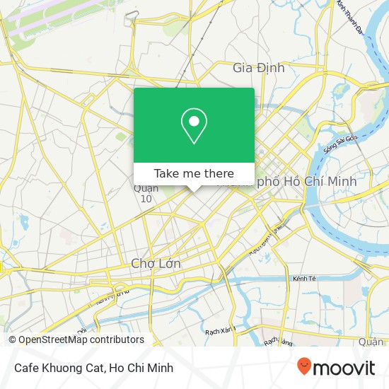Cafe Khuong Cat map