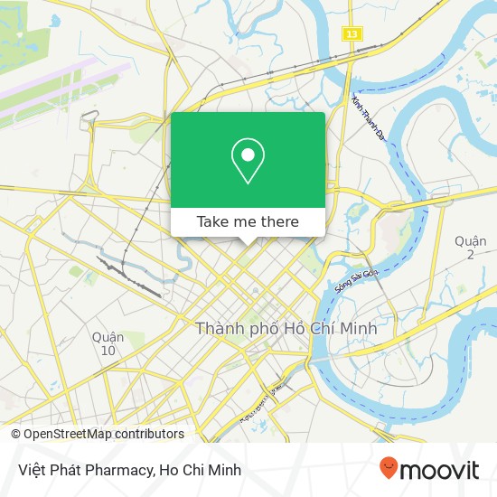 Việt Phát Pharmacy map