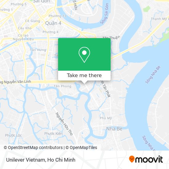 Unilever Vietnam map