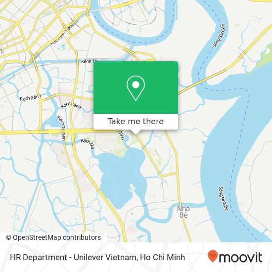 HR Department - Unilever Vietnam map