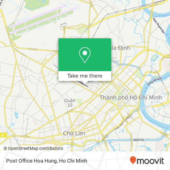 Post Office Hoa Hung map