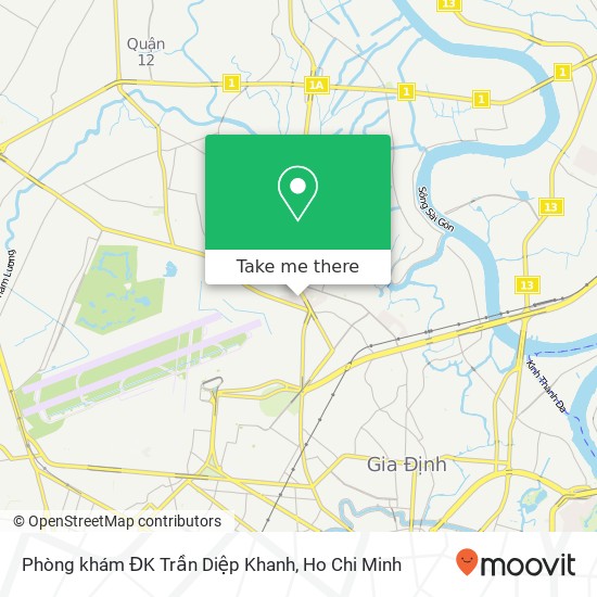 Phòng khám ĐK Trần Diệp Khanh map