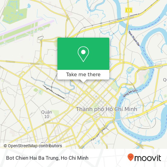 Bot Chien  Hai Ba Trung map