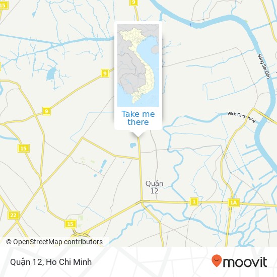 Quận 12 map