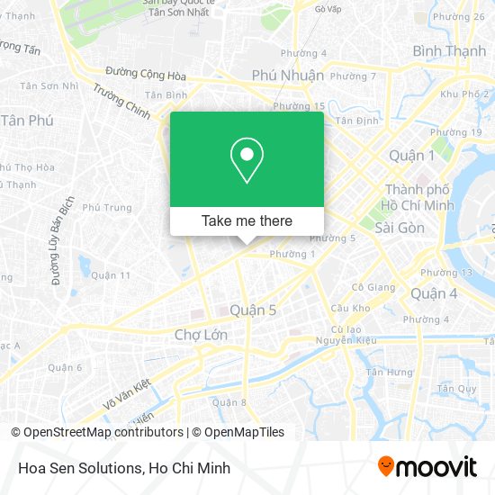 Hoa Sen Solutions map