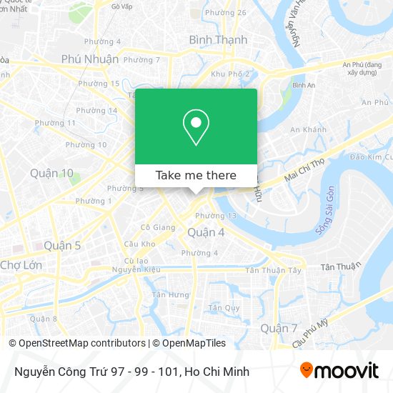 Nguyễn Công Trứ 97 - 99 - 101 map