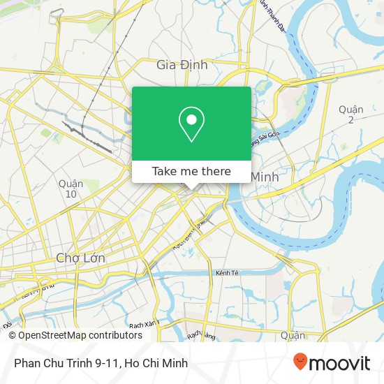 Phan Chu Trinh 9-11 map