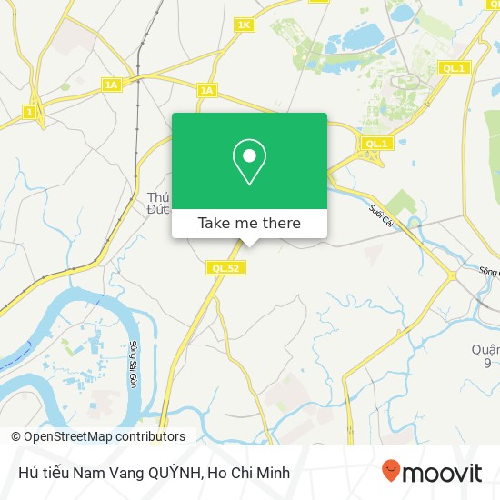 Hủ tiếu Nam Vang QUỲNH map