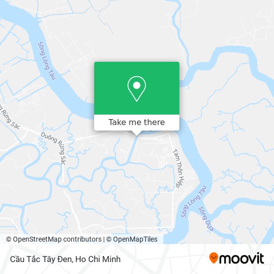 Cầu Tắc Tây Đen map