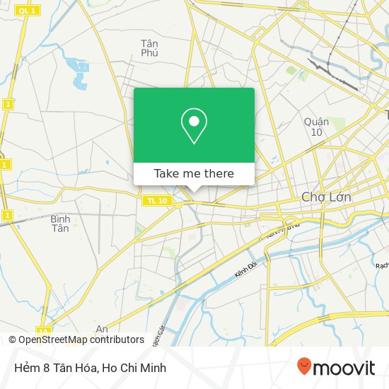 Hẻm 8 Tân Hóa map