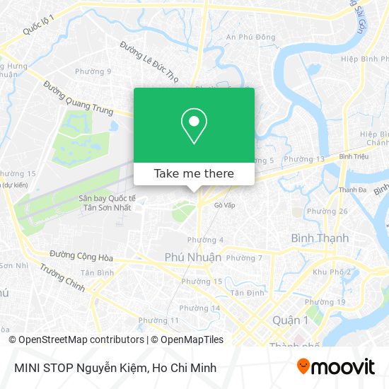 MINI STOP Nguyễn Kiệm map