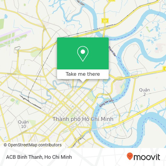 ACB Binh Thanh map