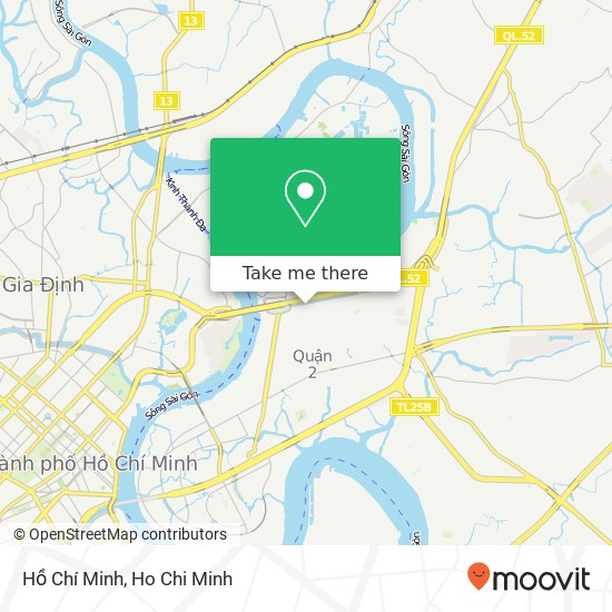 Hồ Chí Minh map