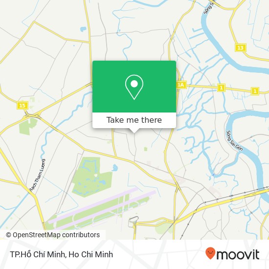 TP.Hồ Chí Minh map