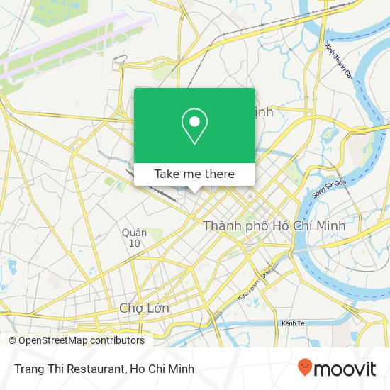 Trang Thi Restaurant map